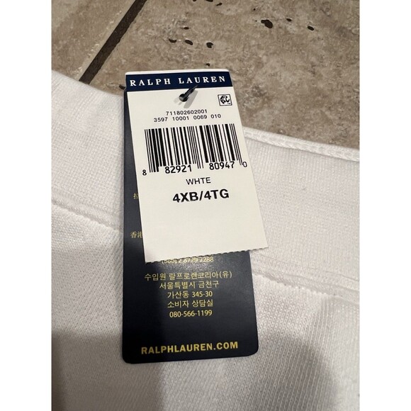 Polo Ralph Lauren Shorts Mens 4XB Team USA Flag Olympic Bear Fleece Sweat NEW - Picture 4 of 9